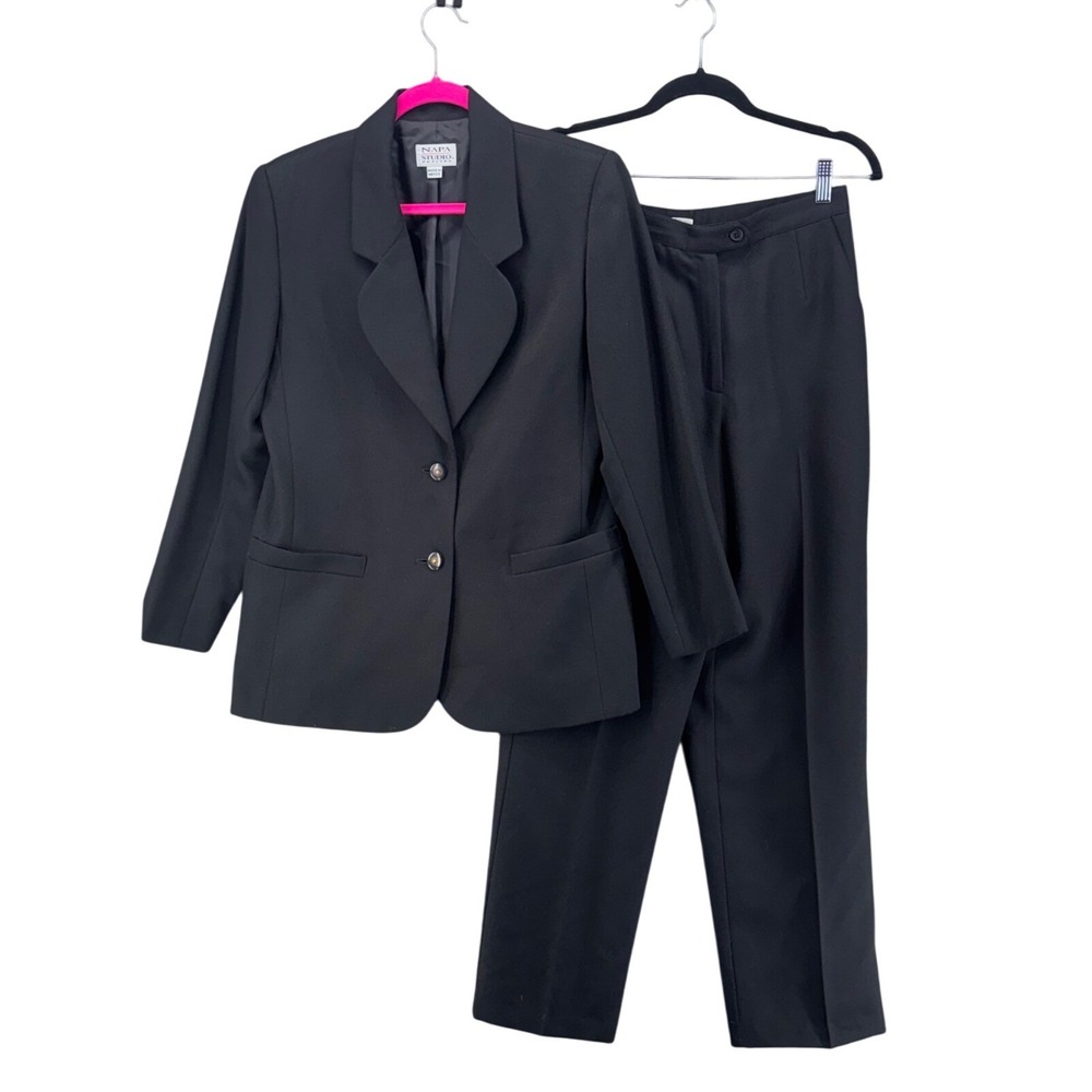 Napa Studio Womens Suit 8P Professional Careerr Interview Work Business